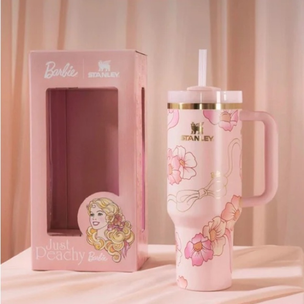 Barbie x Stanley LIMITED EDITION ‘80s Peaches ‘n Cream 40oz Tumbler